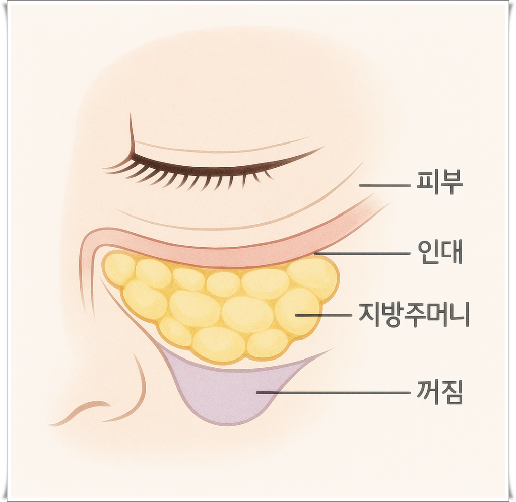 눈밑지방재배치