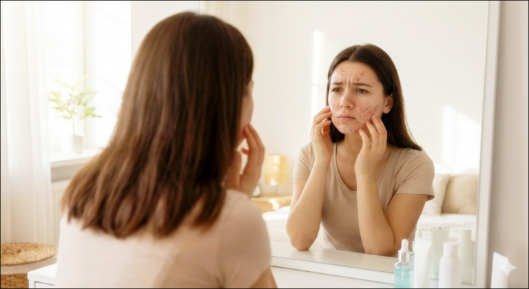 여드름 치료 약 끊으면 재발