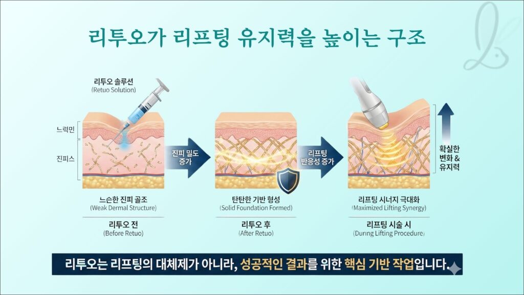 리프팅 효과 없는 이유