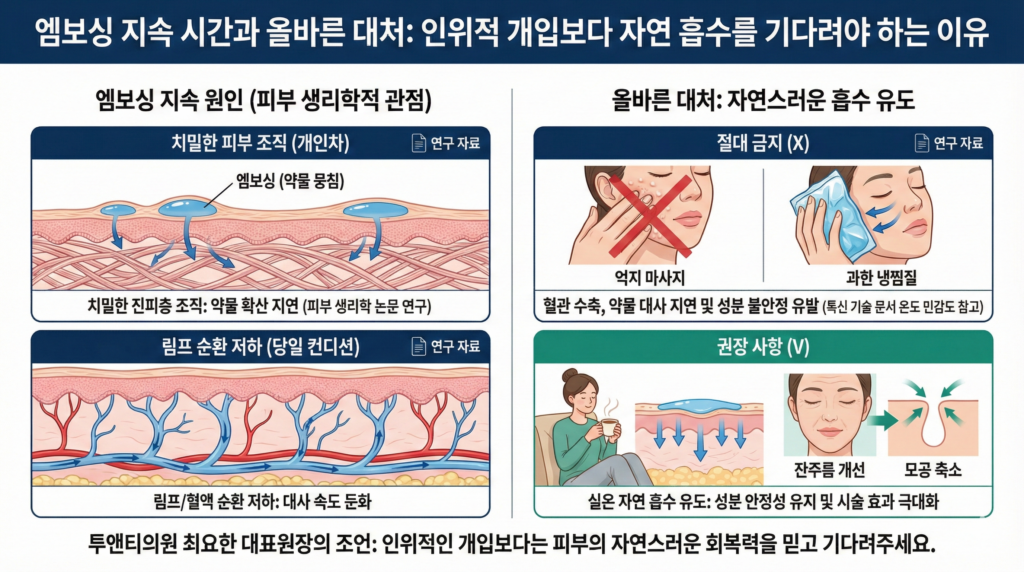 스킨보톡스엠보싱기간