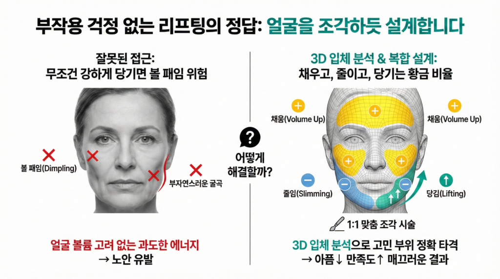 얼굴지방유형별리프팅