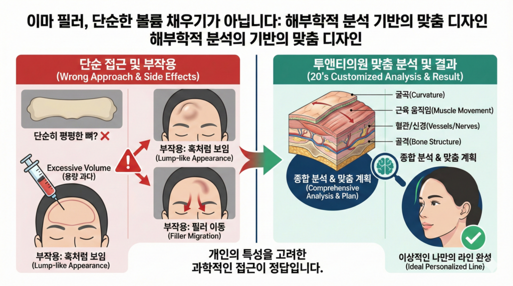 이마필러눈썹처짐