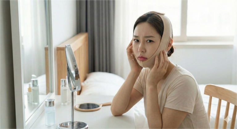 턱밑지방흡입 , 왜 땡기미를 열심히 해도 무거운 느낌이 그대로일까요?