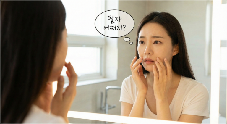 팔자주름꺼짐, 단순히 채우기만 하면 왜 더 무겁고 나이 들어 보일까요?