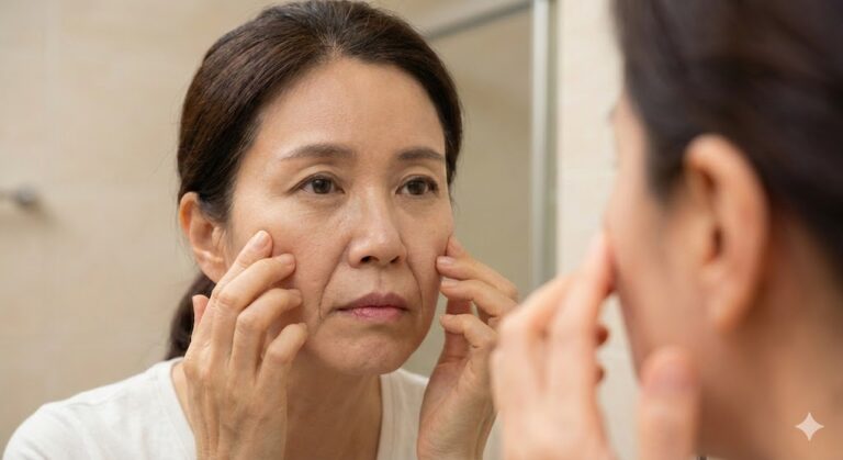 팔자주름삼각존고민