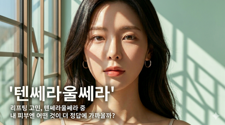 텐쎄라울쎄라 중 내 피부엔 어떤 것이 더 정답에 가까울까요?