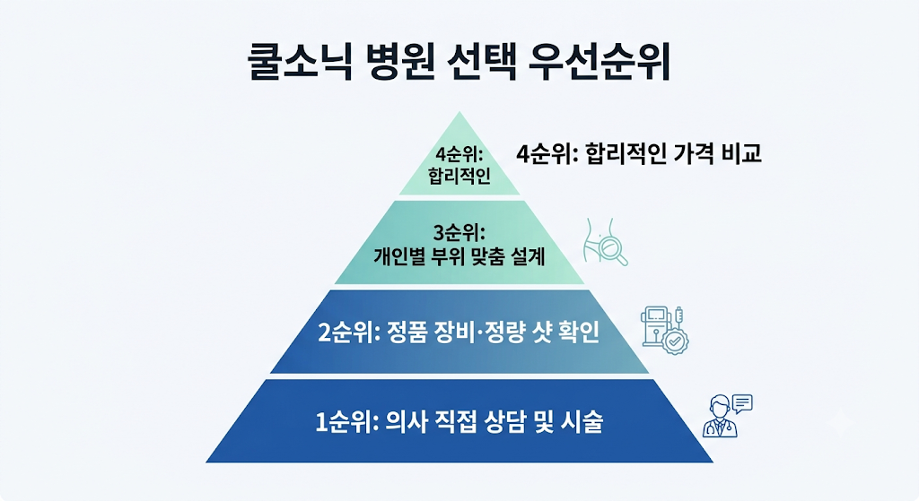 합리적인 비용 비교 전 확인해야 할 수원 쿨소닉 병원 선택 우선순위 가이드라인