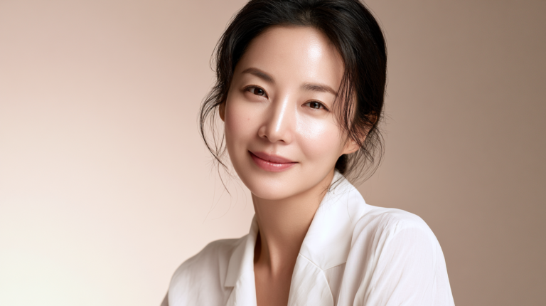 수원 쿨소닉 초음파 리프팅으로 탄력 관리를 고려하는 30대 여성의 밝은 표정